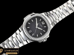 PP0271A - Patek Nautilus 33mm Diam SSSS Grey PF Miyota 9015 - 10.jpg